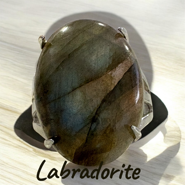 Bague Labradorite AA+