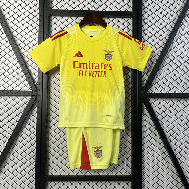 Conjunto camiseta + pantalón NIÑOS Benfica (PORTERO)- 25-26