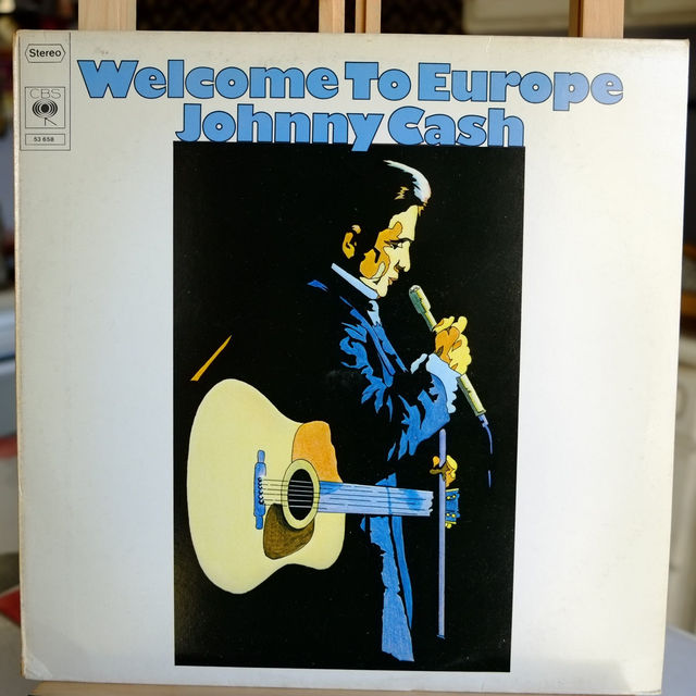 JOHNNY CASH - Welcome to Europe Johnny Cash