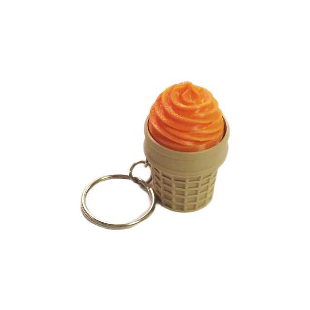 Ice Cream Clicker Keyring