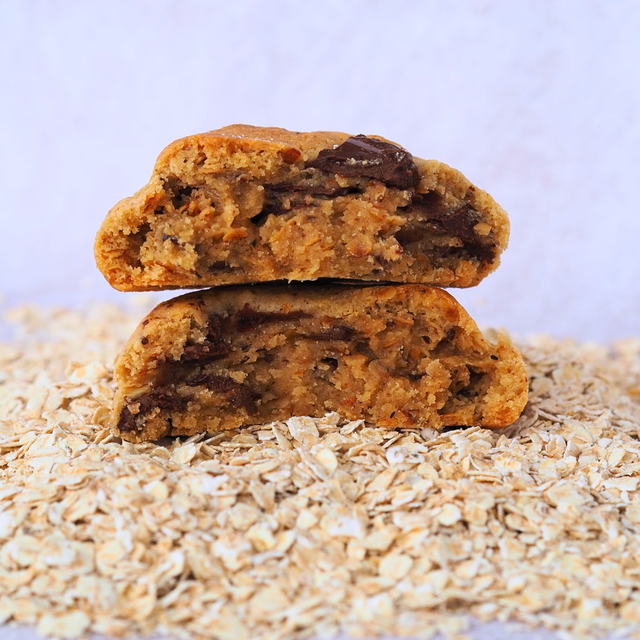 Cookie avoine torréfié et chocolat noir
