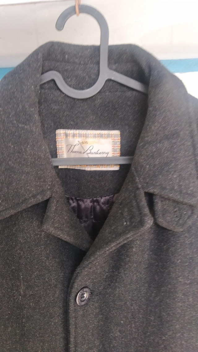 Casaco Thomas Burberry , cor cinzenta 