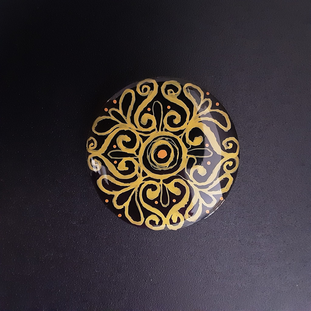 Broche ronde collection Breizh