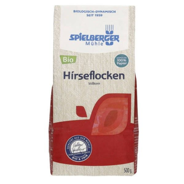 Spielberger Hirseflocken 500g Packung
