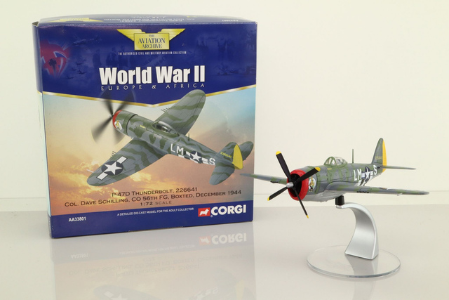 P-47D Thunderbolt Col. Dave Schilling, 56th FG, 1944