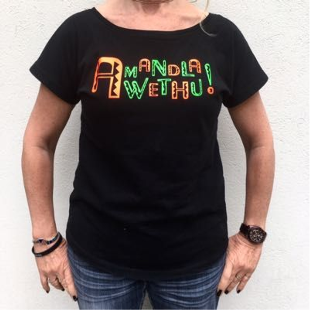 Damen T- Shirt Amandla Awethu