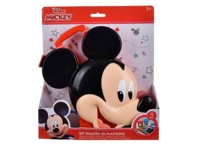 Maleta Disney Mickey Mouse Set de masas y Accesorios