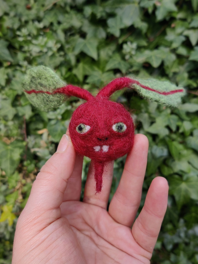 Adopt a Beetroot // Art Toy Sculpture