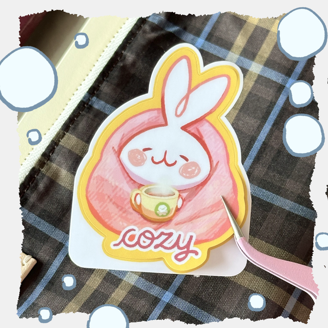 Naklejka Pyonkokoro Cozy