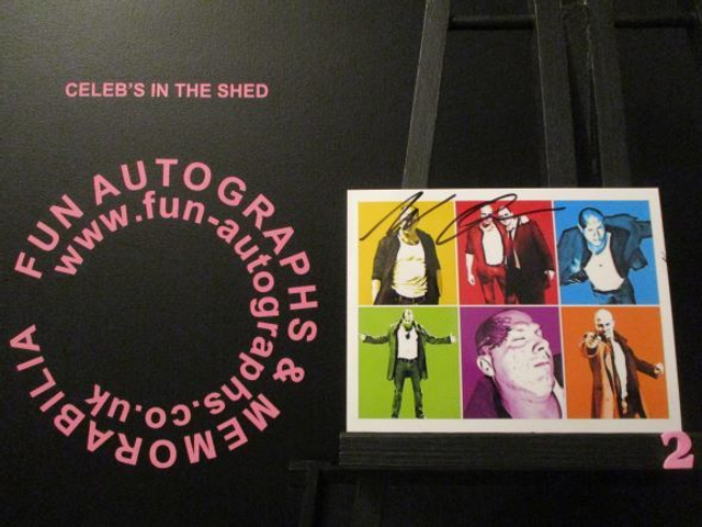 Nick Onsloe Authentic Autographed 6x4.5 Pop Art Limited Edition (2)