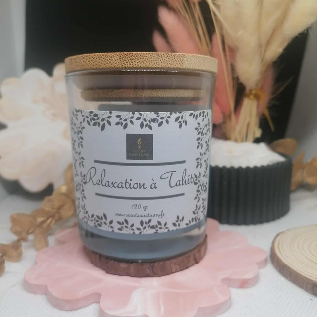 Bougie &quot; Relaxation à Tahiti&quot;