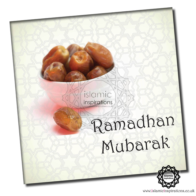 Ramadhan Mubarak Greeting Card - RMZ001