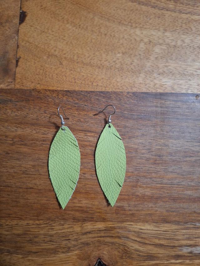 Boucles d'oreilles plumes 