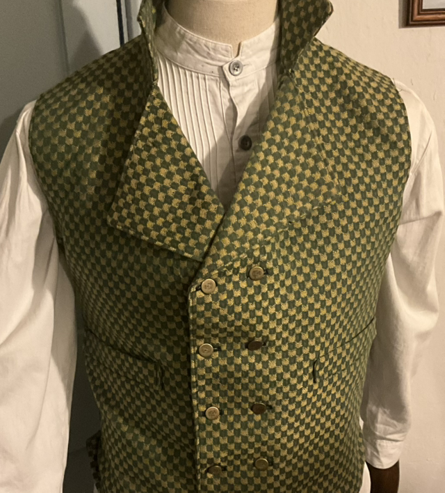 Regency style vest