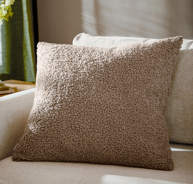 Cabu Textured Boucle Cushion Taupe