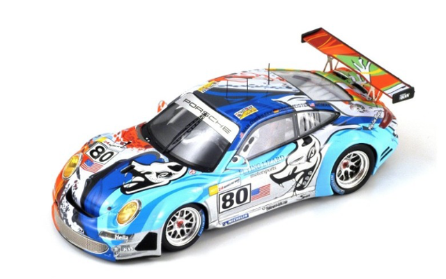 Porsche 997 GT3 RSR Team Flying Lizard Le Mans 2007 Spark 1:43
