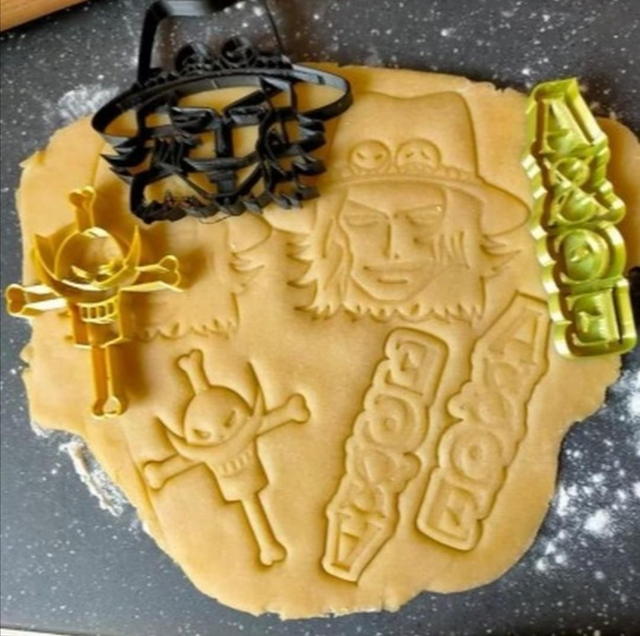 One Piece Ace Cookie Cutter