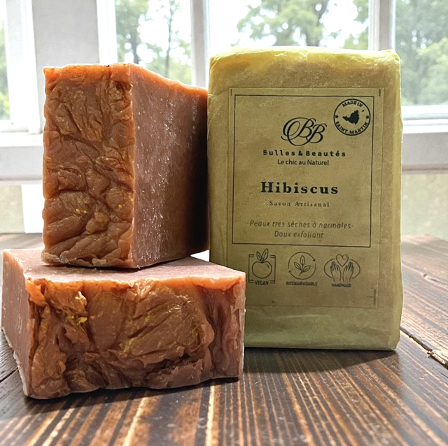 Savon- SOAP- HIBISCUS