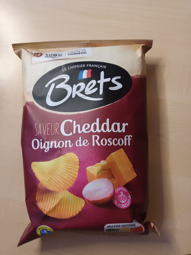 CHIPS BRETS CHEDDAR OIGNON