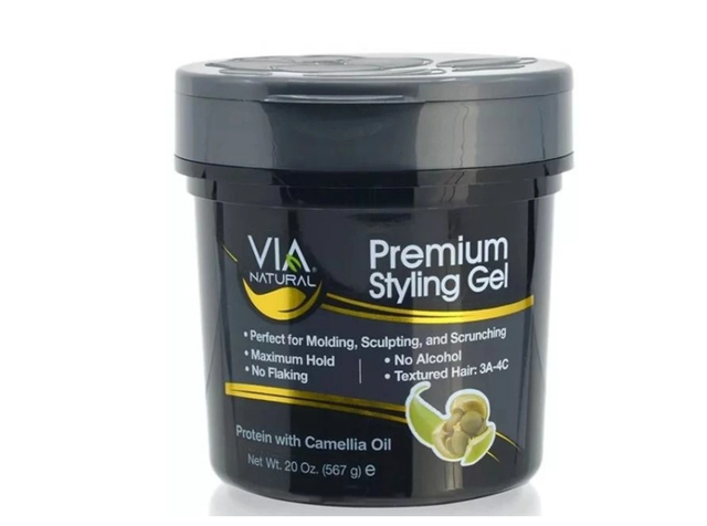 VIA NATURAL: STYLING GEL - PROTEIN 20OZ