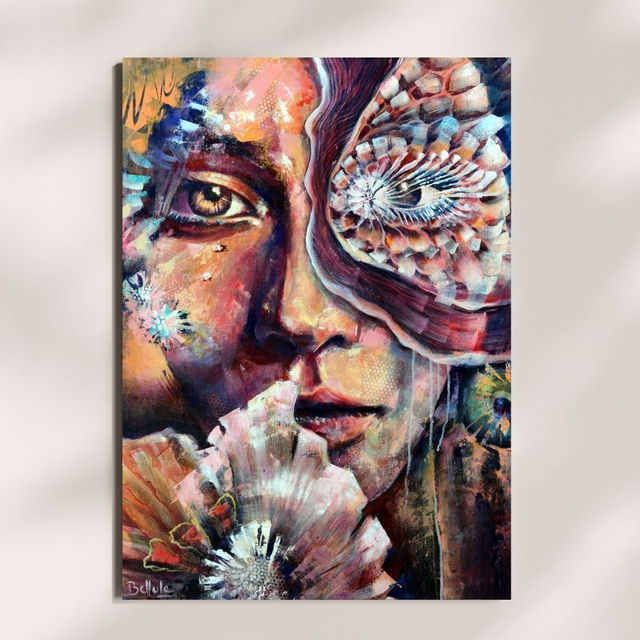 Reproduction d’art A3 sur papier photo – « Morphosis » – Bellule Art