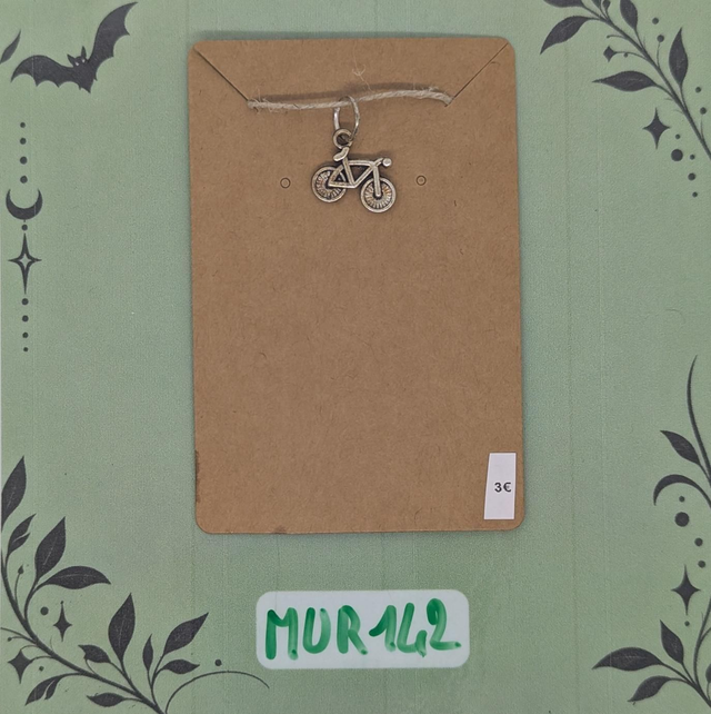 MUR142 Pendentif Vélo
