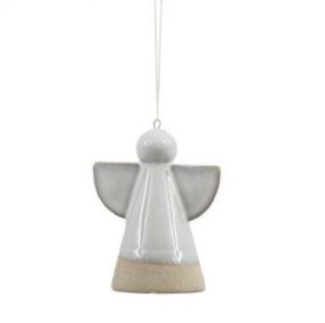 Ceramic Angel Bell Hanging Decoration 