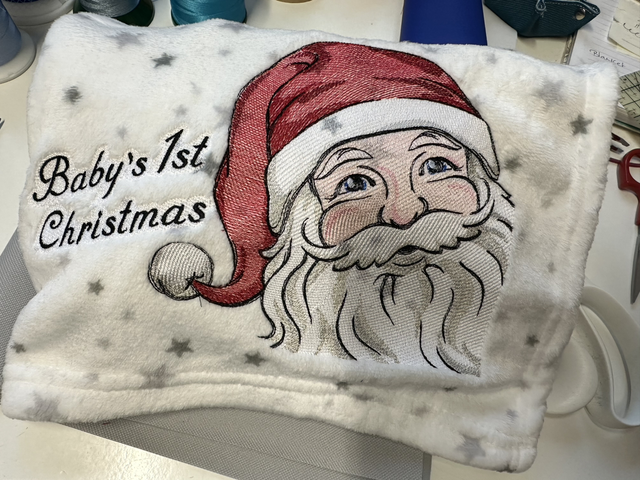 Baby’s First Christmas Blanket
