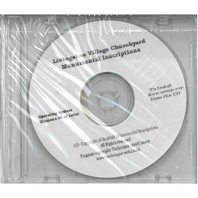 Livingston Village Churchyard, West Lothian CD