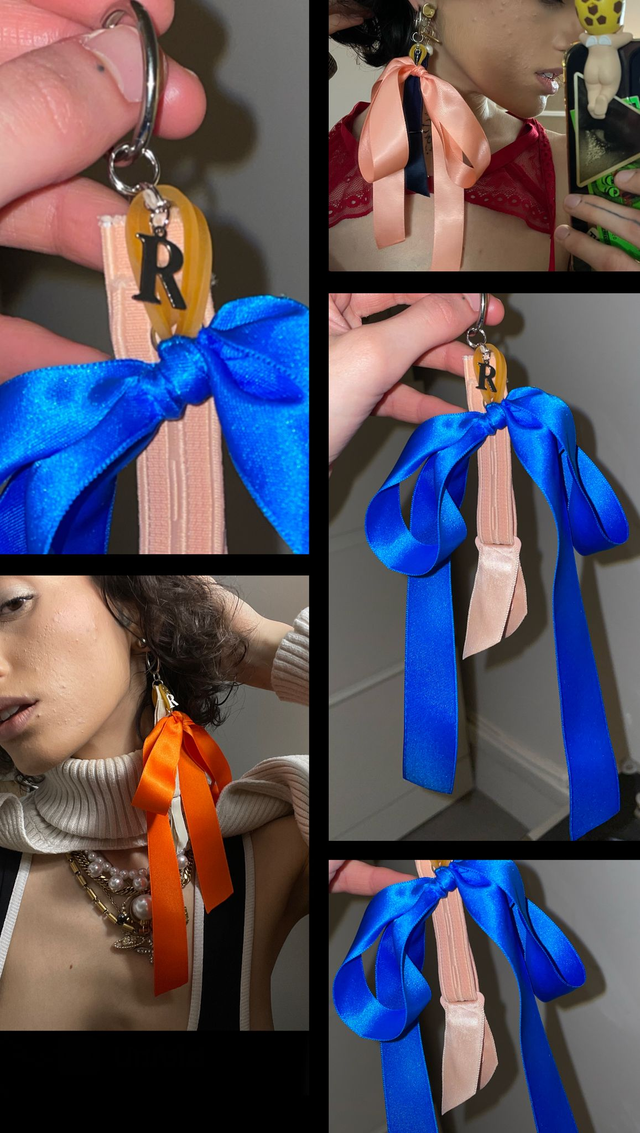 Mono-Boucle d’Oreilles Upcycled - Luc(e)