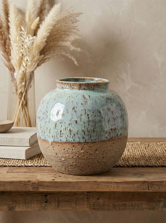 Coral Reef Ceramic Vase