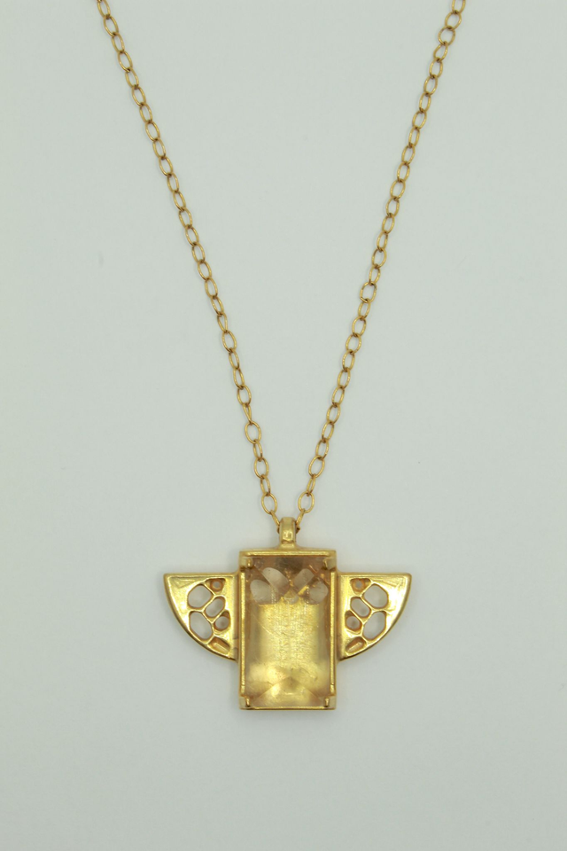 Collier citrine - DAFINA