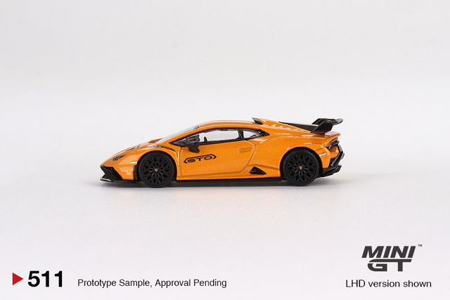 MGT00511 Mini GT 1/64 Lamborghini Huracán STO Arancio Borealis (LHD)