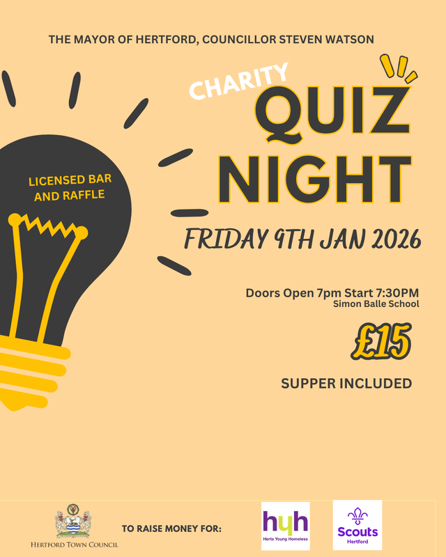 Mayor of Hertford's Quiz Night