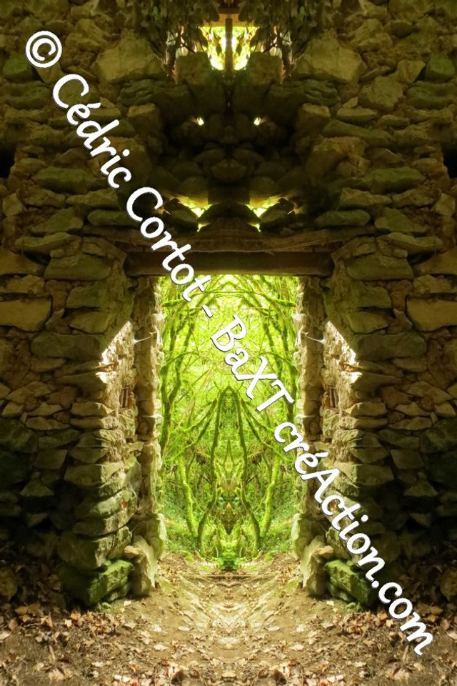 Impression sur alu dibond - Entre réel et irréel (ref 1802 R)