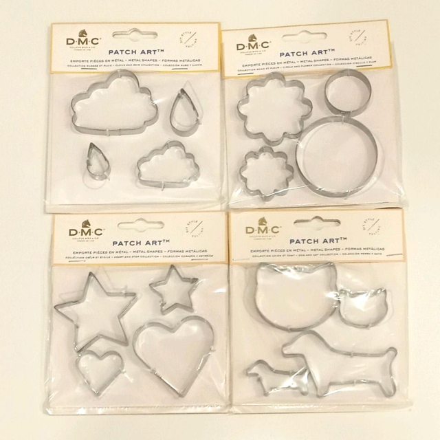 Moldes metal Patch Art DMC