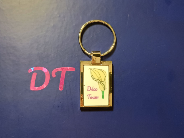 Porte clé métallique