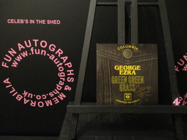 George Ezra - 'Green Green Grass' Authentic Autographed Single Cover (4)