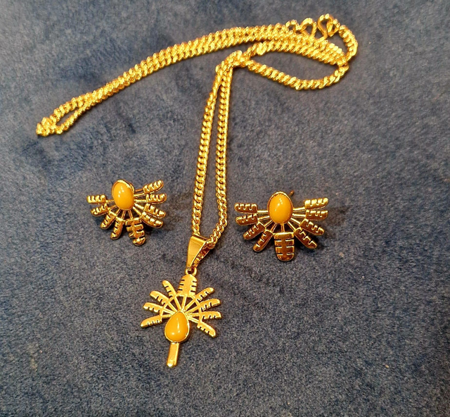 Parure ravinala beige 