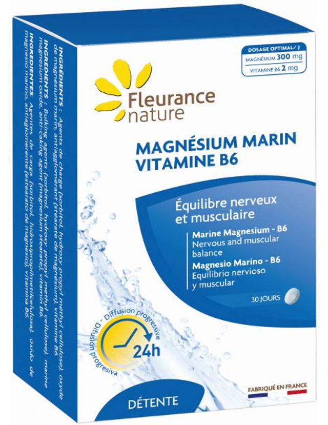MAGNÉSIUM MARIN VITAMINE B6 