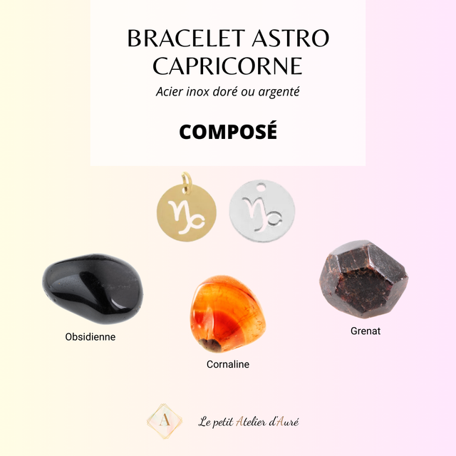 Capricorne - Bracelet Astro Composé