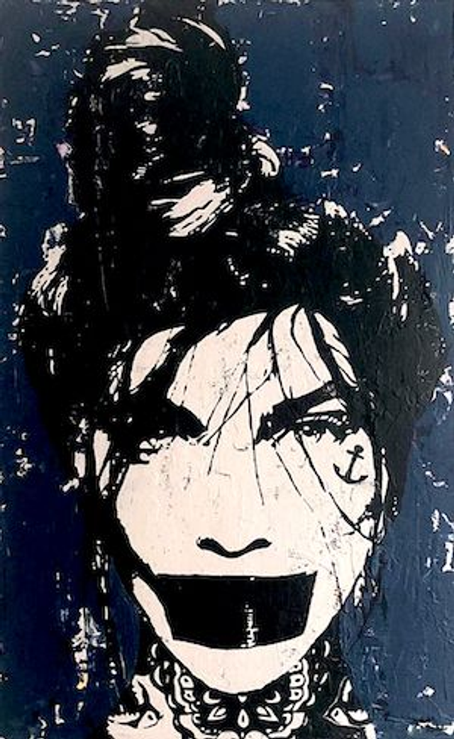 INDOMITABLE [PEINTURE SUR BOIS]