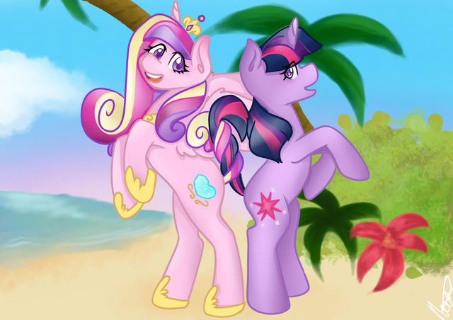 Twilight and Cadence A4