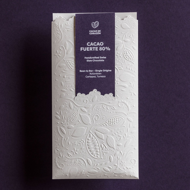 CACAO FUERTE 80% - Die Kraftvolle