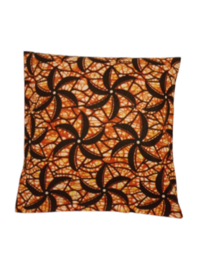 Taie d’Oreiller 40x40 cm en Wax – Fait Main, Unique &amp; Colorée