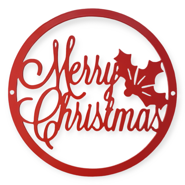 Merry Christmas Plaque