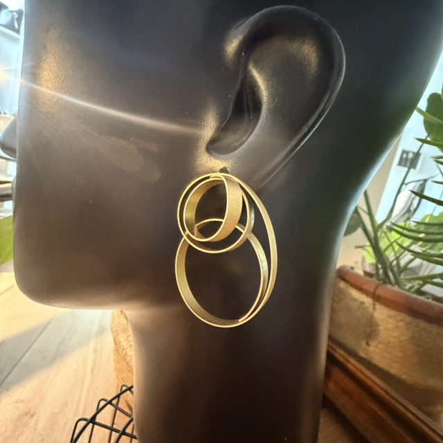 Pendientes Aros Concéntricos 