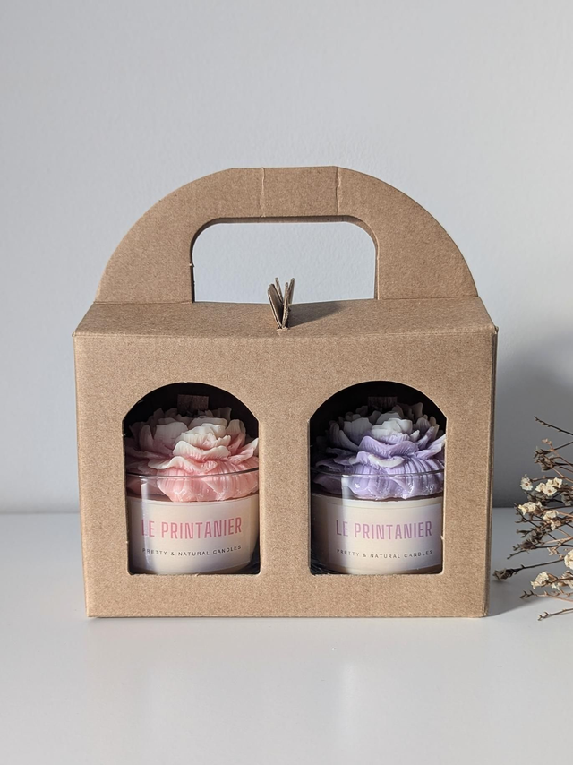 Duo Printanier | Rose & Lavande