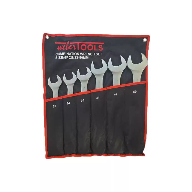 6-teiliger Steckringschlüssel-Set 33, 34, 36, 41, 46 & 50 mm