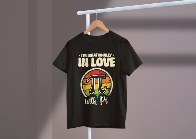 I’m Irrationally In Love With Pi Pi Day Love Math Fun. Ich bin irrational verliebt in Pi Pi Day, liebe Mathe-Spaß